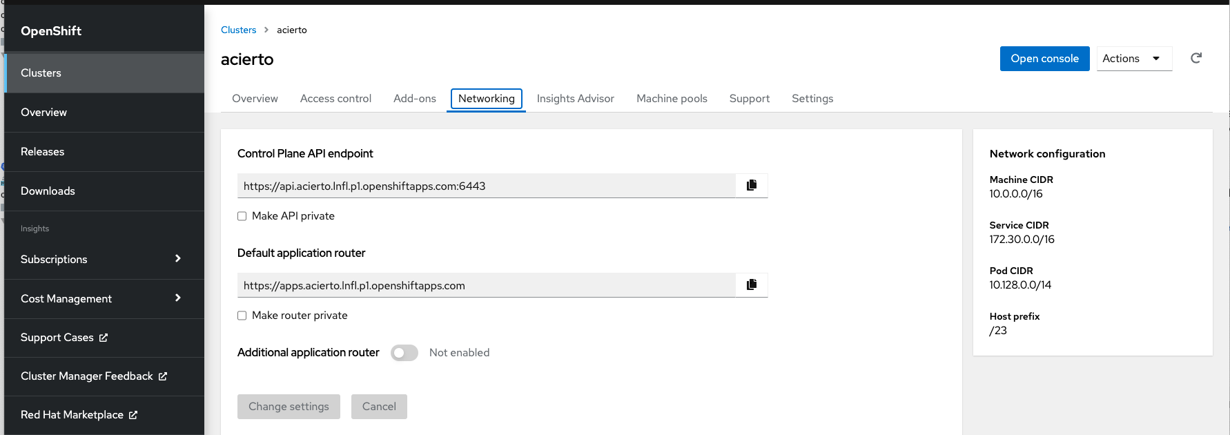 Openshift Networking